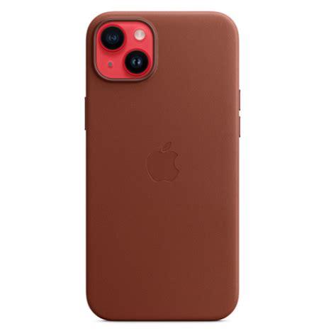 Buy The Apple Iphone 14 Plus Leather Case With Magsafe Umber Made