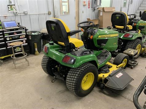 2022 John Deere X750 Riding Lawn Mower For Sale 22 Hours Lime