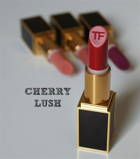 Tom Ford Lipsticks Review Cherry Lush Violet Fatale Indian Rose And
