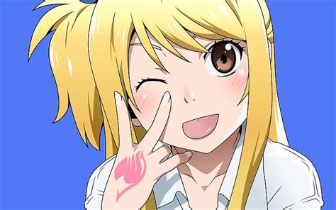 Free Download Hd Wallpaper Anime Fairy Tail Lucy Heartfilia