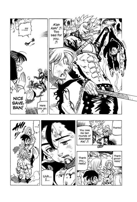 seven deadly sins manga panel manga pages anime wall art seven deadly sins