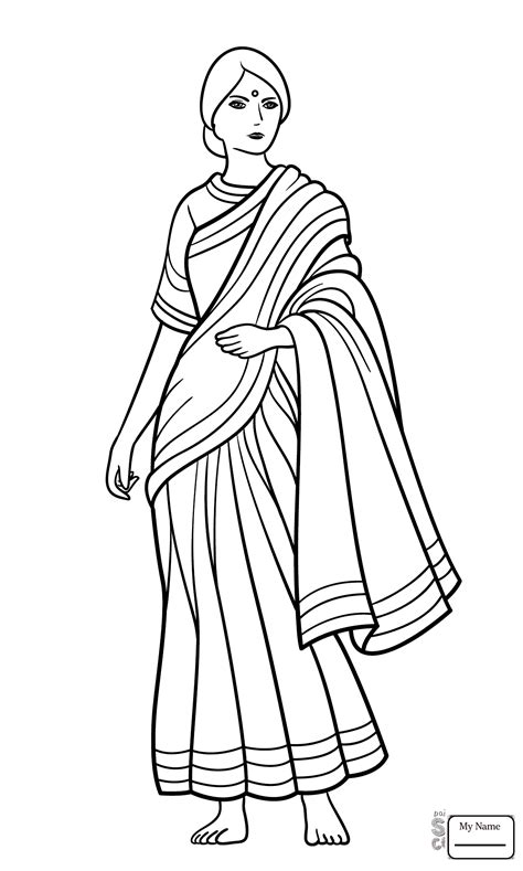 Be the first to comment. Girl Indian Coloring Pages at GetColorings.com | Free ...