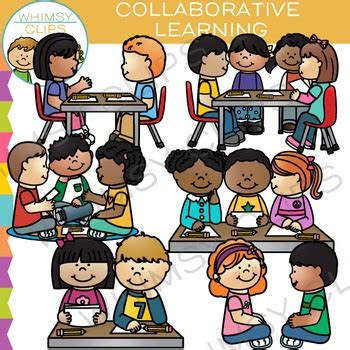 Cooperative learning (cl) is a type of education strategy that is gaining in popularity and can be successfully used in a variety of learning proponents of cooperative learning say they are many benefits to this type of learning environment. Collaborative Learning Clip Art by Whimsy Clips | TpT