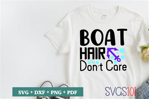 Boat Hair Don T Care Svg Graphic By Svgs Creative Fabrica