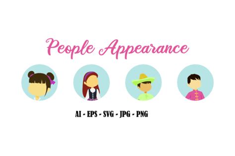 People Appearance Graphic By Wawa Studio · Creative Fabrica