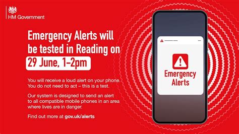 Reading Fc 🚨 Government Emergency Alerts Tested In Reading On 29 June