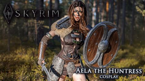 Aela The Huntress Skyrim Cosplay By Lada Lyumos Youtube