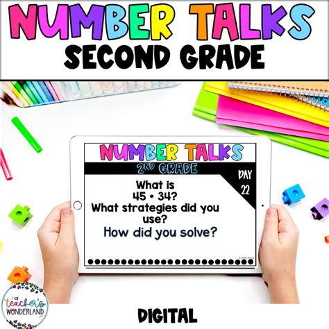 Number Talks 2nd Grade Number Sense Activities Math Fluency