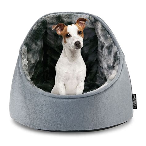 Hooded Plush Dome Pet Bed Tanga