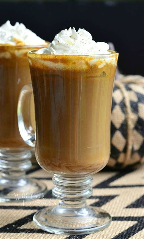 Pumpkin White Chocolate Mocha Latte Will Cook For Smiles