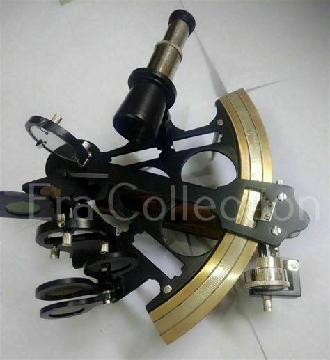 vintage brass nautical sextant solid brass navigation functional marine working ebay