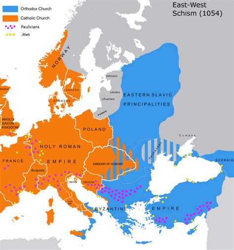 ¿qué Fue El Cisma De Oriente De 1054 Y Por Qué Dividió A Romanos Y