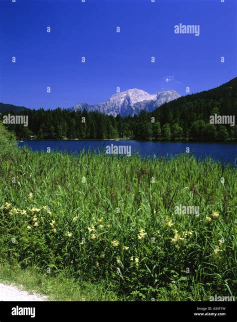 Geography Travel Germany Bavaria Ramsau At Berchtesgaden View