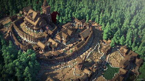 Deepwood Motte A Game Of Thrones Castle Built In Minecraft Rgaming