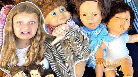 Creepy Dolls Surprises Me Hide And Seek With Dollmakers Dolls Youtube