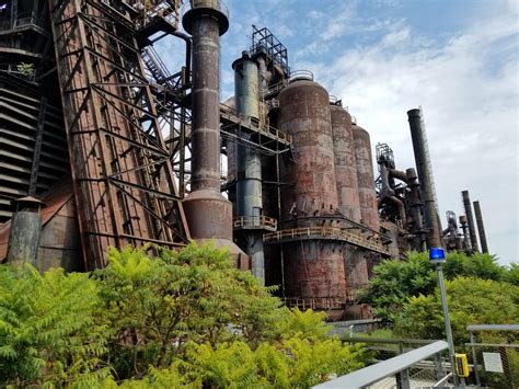 Former Bethlehem Steel Plant Bethlehem Pa Usa September 2019 Oc