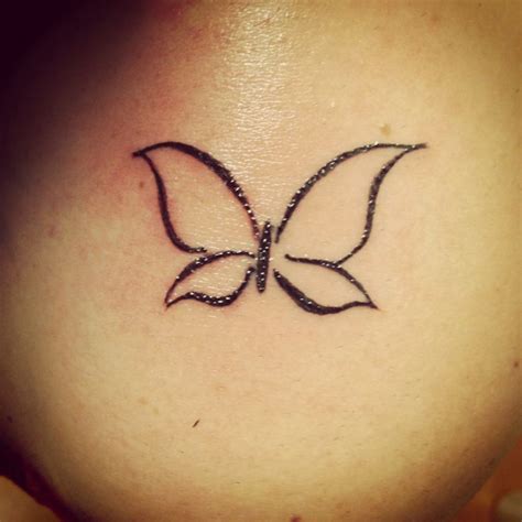 Butterflies Easy Simple Tattoo Easy Simple Tattoos Easy Tattoos