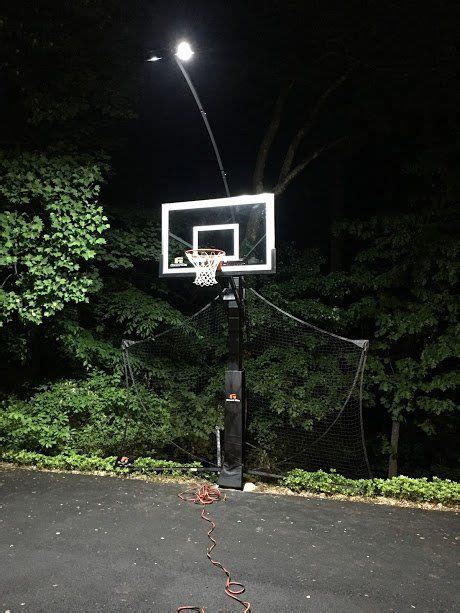 In Ground Basketball Hoop Installation