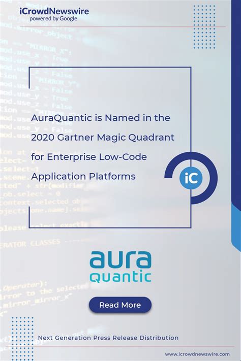 Auraquantic Is Named In The Gartner Magic Quadrant For Enterprise Hot