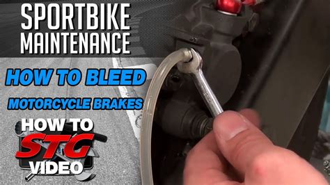 How To Bleed Motorcycle Brakes From Youtube