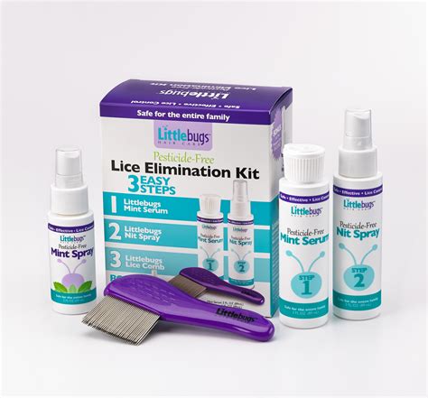 Pesticide Free Head Lice Products Littlebugs Hair Care