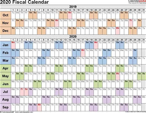 Calendar Gov Au 2020 Financial Year Template Calendar Design