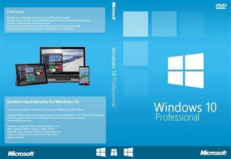 Windows 10 Cover Professional Dvd Cover By Joostiphone On Deviantart