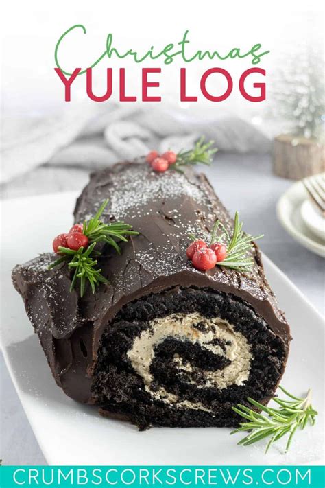 Festive And Delicious This Chocolate Yule Log Is The Perfect Show Stopping Christmas Dessert