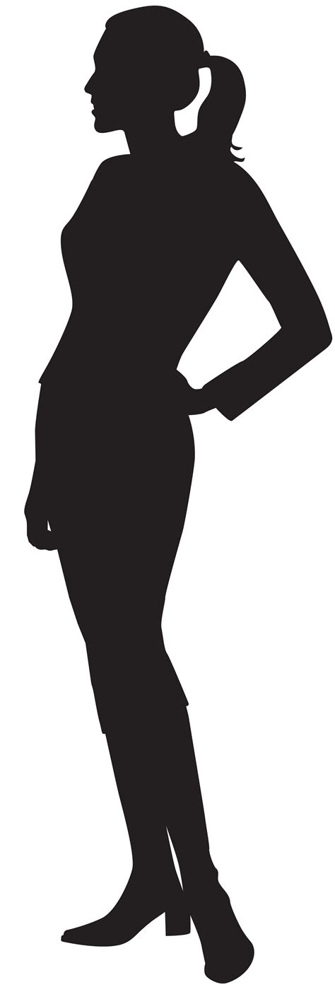 Silhouette Clip Art Female Silhouette Clip Art Png Image Png Download 27168000 Free