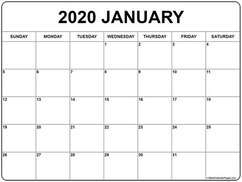 Free Printable Editable Calendars 2020 Template Calendar Design