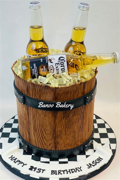 Celebrating 21 Years of Life with these Cake Ideas : Ice Bucket