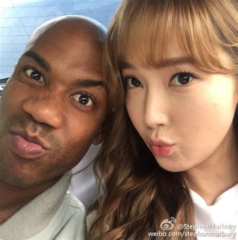 Jessica And Basketball Player Stephon Marbury Snap Cute Shots Together