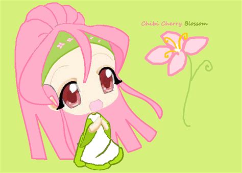 Cherry Blossom Chibi By Kittykorkoza33 On Deviantart