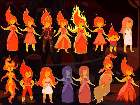 Flame Ouffits Adventure Time Characters Adventure Time Cartoon