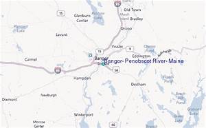 Bangor Penobscot River Maine Tide Station Location Guide