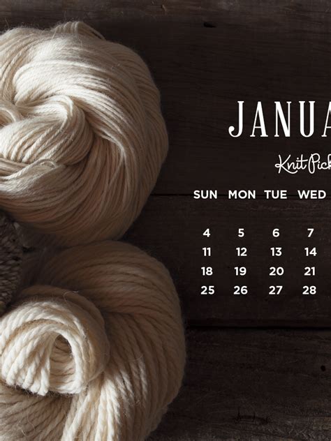 Free Download January 2015 Wallpaper Calendar Knitpicks Staff Knitting