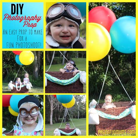Diy Hot Air Balloons Photo Props Fun Photoshoot