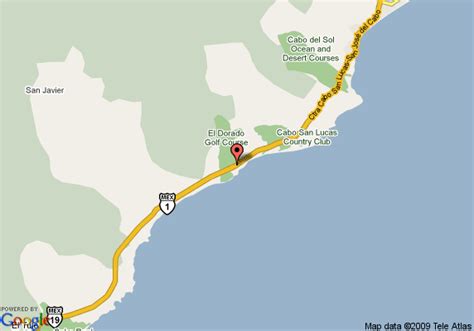 Map Of Hilton Los Cabos Resort Los Cabos