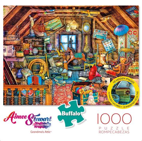 Aimee Stewart Grandmas Attic 1000 Piece Jigsaw Puzzle Aimee Stewart