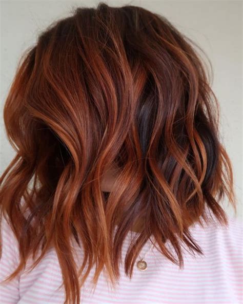 Auburn Hair Color With Highlights Noe Gauthier