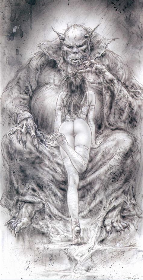 Rule 34 Ass Female Human Luis Royo Male Monster Ogre Size Difference Straight The Blue Prince