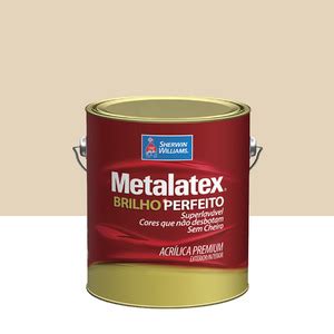 Tinta Acrílica Semibrilho Metalatex Brilho Perfeito Premium Areia 3 6L