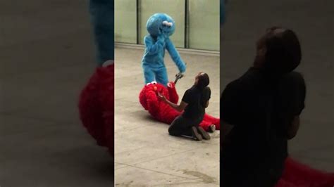 Elmo Vs Cookie Monster Fanime 2017 Youtube