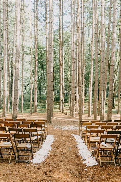 2022 Trending 20 Woodland Forest Wedding Ceremony Decoration Ideas