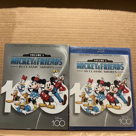 New Mickey And Friends 10 Classic Shorts Volume 2 Blu Ray Dvd