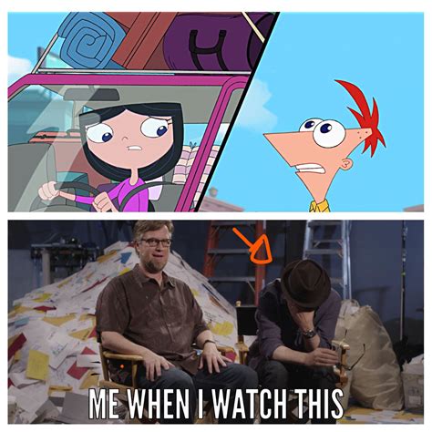 I Love Act Your Age Phinabella Phineas And Ferb Memes Phineas And Ferb Disney Fun
