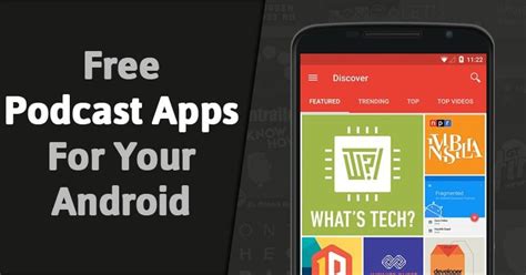 The app is free to download, and you can remove ads for $5 per month. Top 15 Best Free Podcast Apps For Your Android 2019
