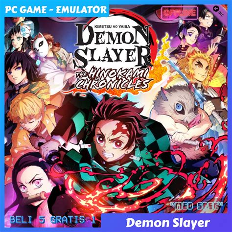 Jual Demon Slayer Kimetsu No Yaiba The Hinokami Chronicles Emulator