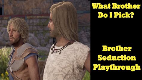 Assassins Creed Odyssey A Brothers Seduction Play Through Youtube