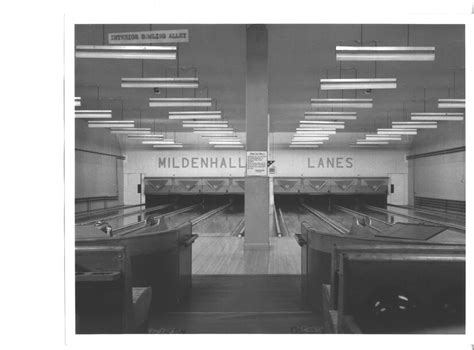 Original Mildenhall Bowling Alley Undergoing Demolition Royal Air